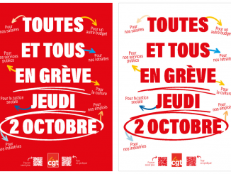 Le 2 octobre, toutes et tous en grève pour faire entendre nos revendications !