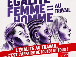 UL CGT MELUN – Journée d’échanges sur l’égalité femme-homme au travail – samedi 30 mai