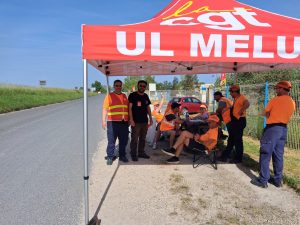 2e journée de grève à KNAUF Marolles !
