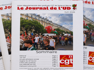 Le Journal de l’UD CGT 77 de juin 2026 est disponible.